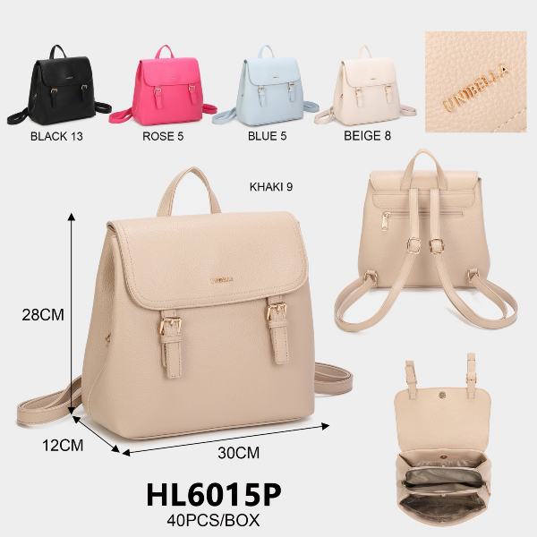 Plecak damskie Roz Standard Mix Kolor Paszka 6 szt